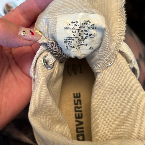 Converse High Top Sneakers - Picture 6 of 6